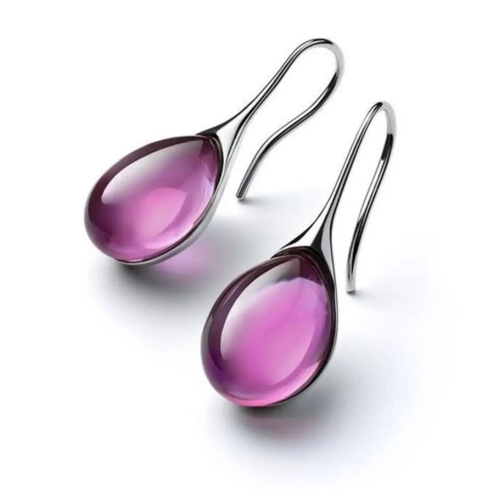 Aurielle – Stylish Crystal Drop Earrings in Gold & Silver