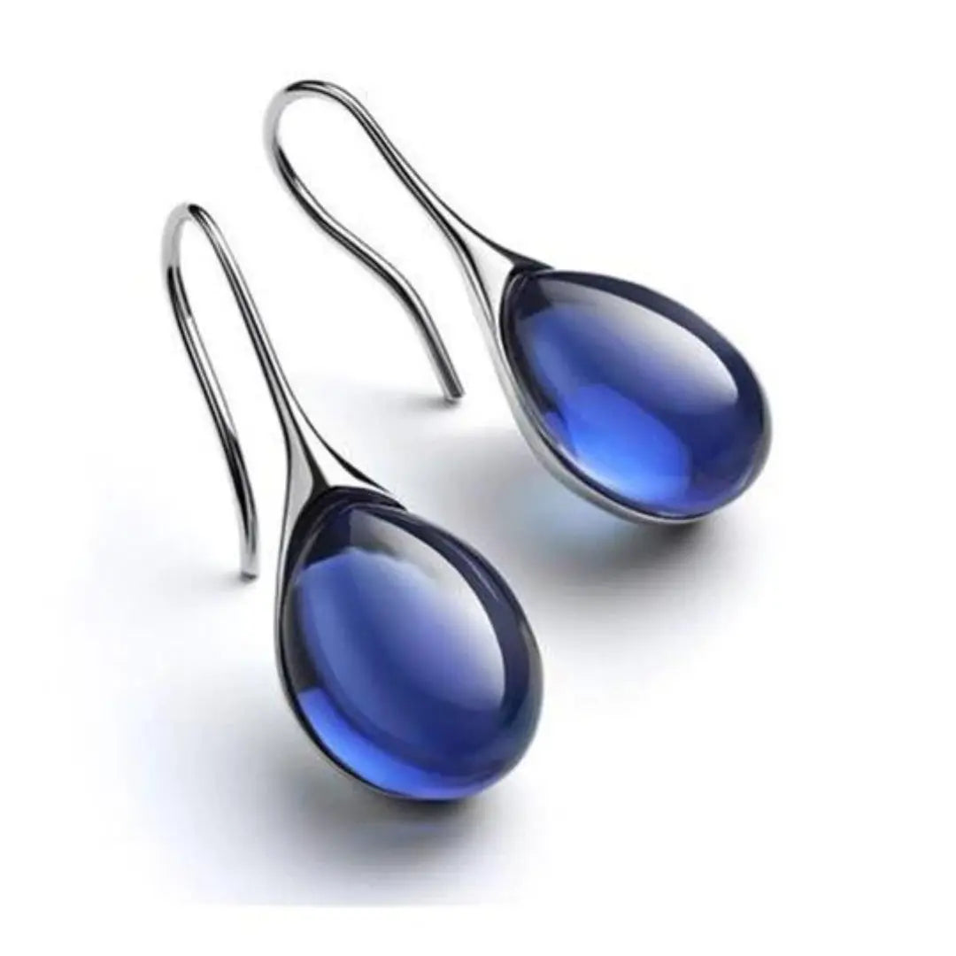Aurielle – Stylish Crystal Drop Earrings in Gold & Silver