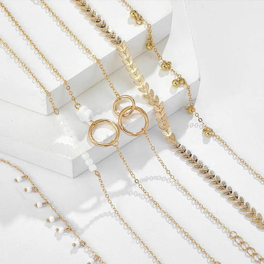 Soleil – Refined Boho Gold Bracelet Set